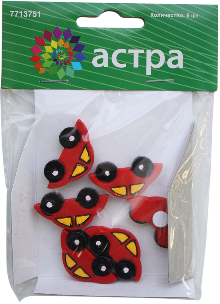 Фигурки объемные «Машинка» | Астра