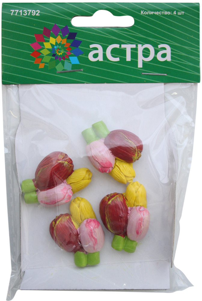 Фигурки объемные «Тюльпан» | Астра