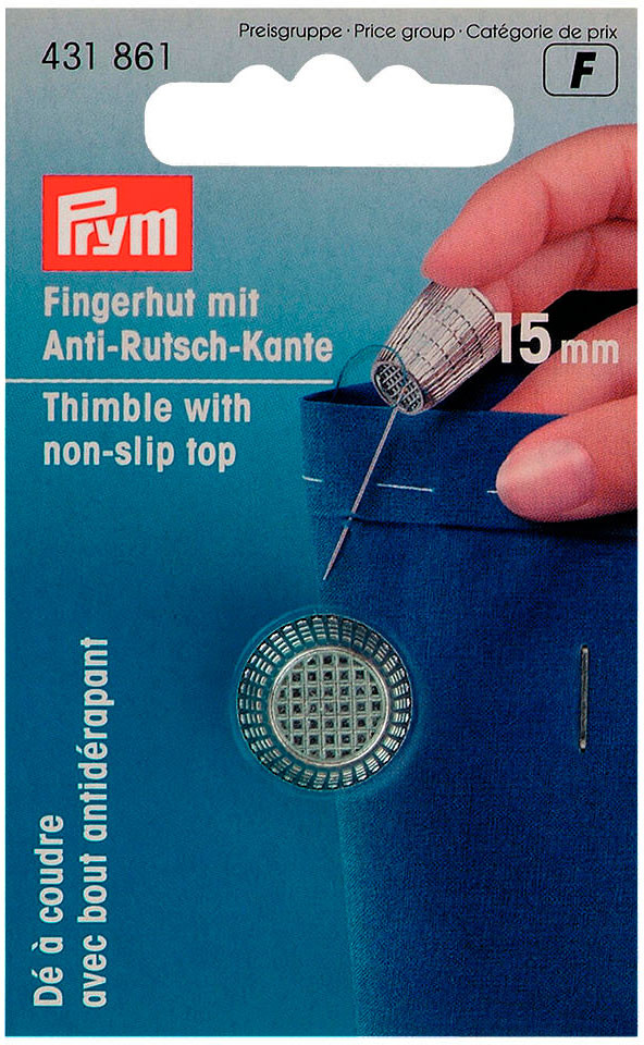 Наперсток с кантом против скольжения | Prym