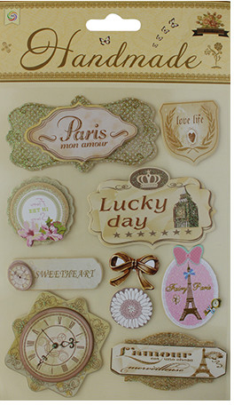 Наклейки 3D «Париж» | Айрис