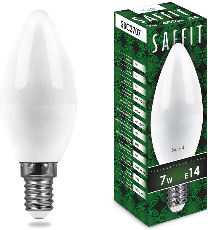 Лампа светодиодная SBC3707 | Saffit