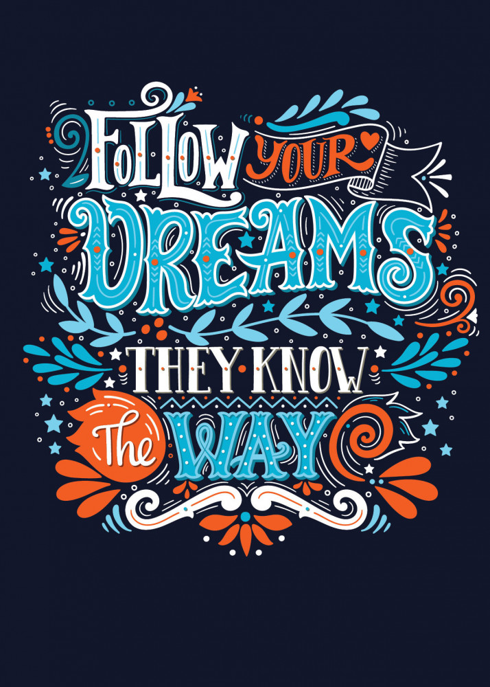 Follow your dreams | Тетради общие 48 л.