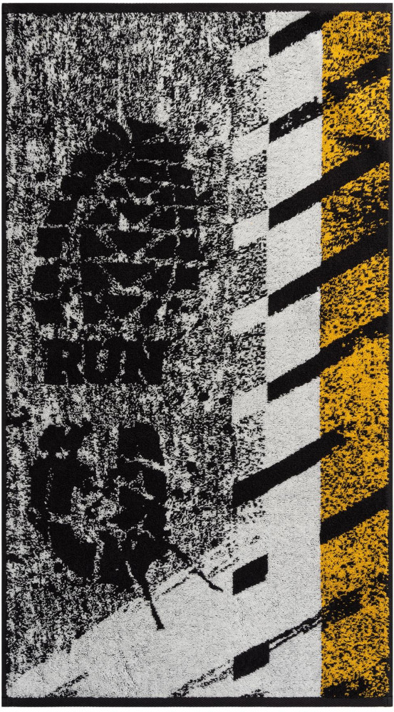 Полотенце махровое «Run» | Cleanelly