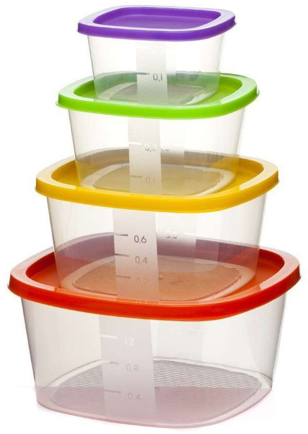 Набор контейнеров для хранения «BioFresh Mix Пастель» | BioFresh MIX | SparkPlast