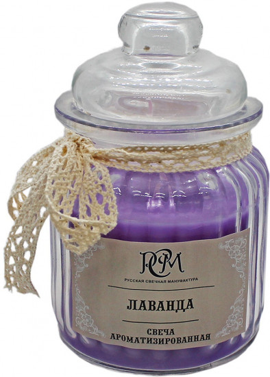 Свеча в банке «Лаванда»
