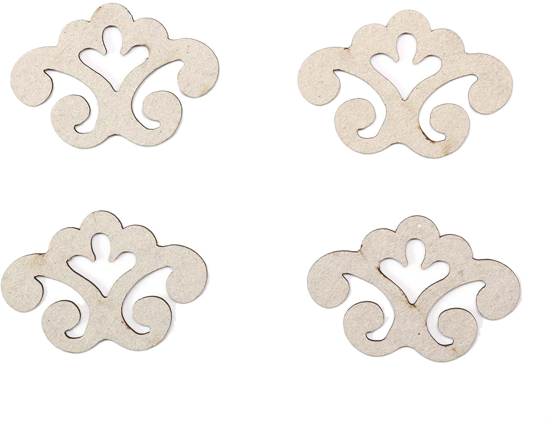 Набор декоративных элементов «Цветочный узор» | Астра