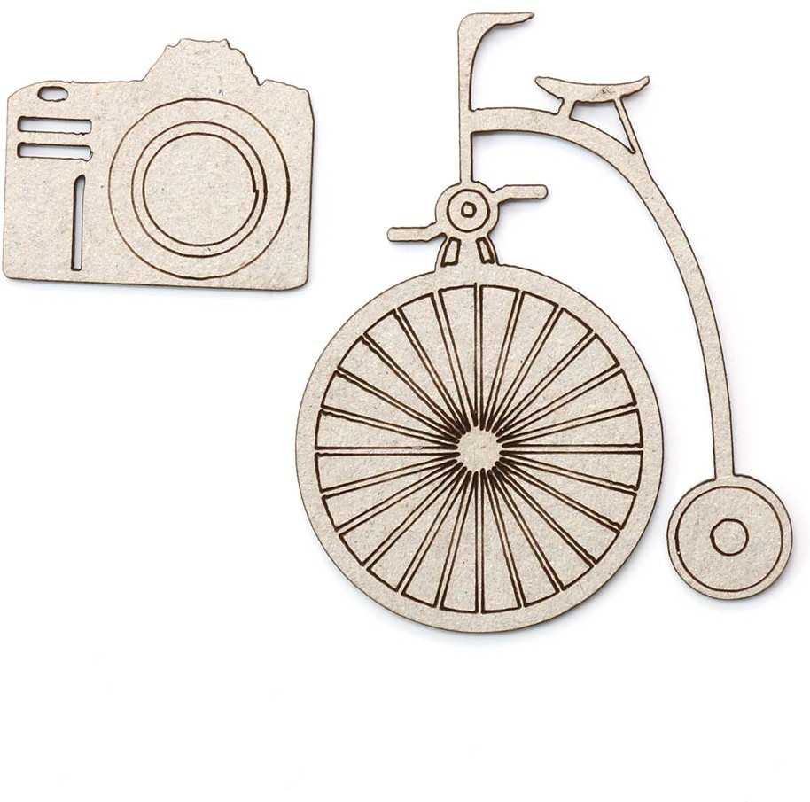 Набор декоративных элементов «Велосипед» | Астра