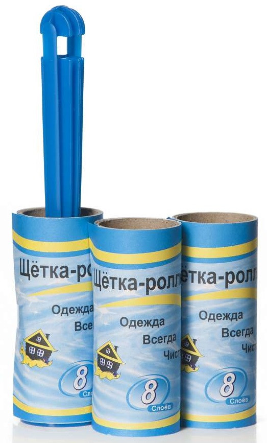 Ролик для чистки одежды со сменными блоками
