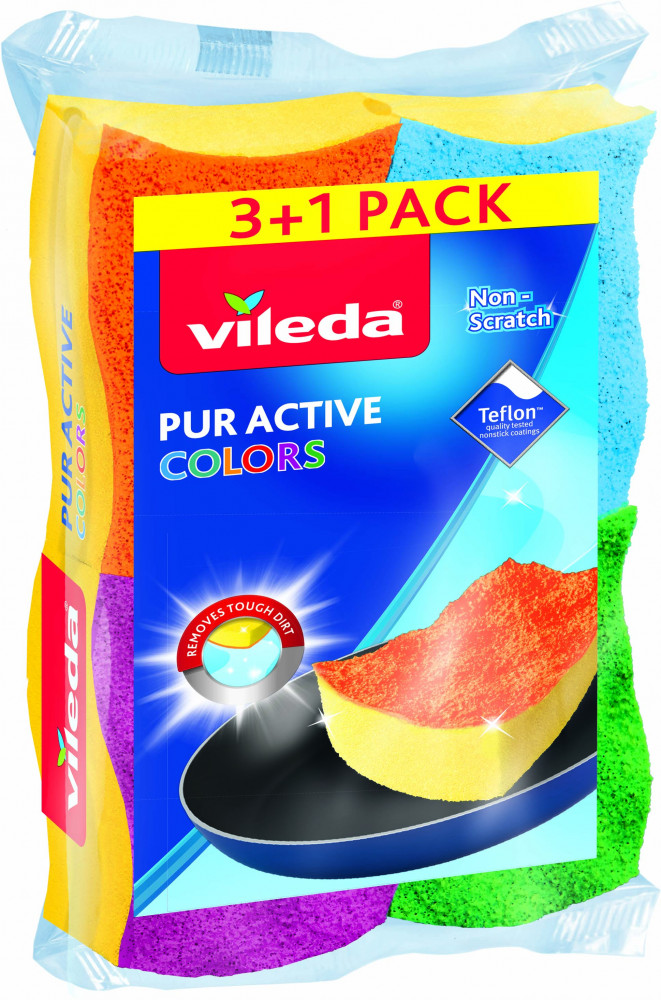 Губки для посуды «Pur-Colors» | Vileda