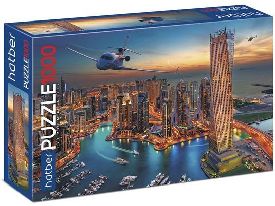 Пазл «Ночной Дубай» | Hatber