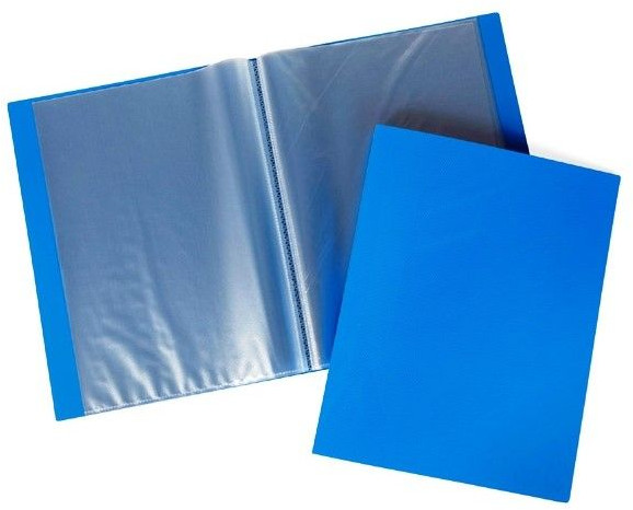 Папка с 10 прозрачными вкладышами А4 | Line | Hatber