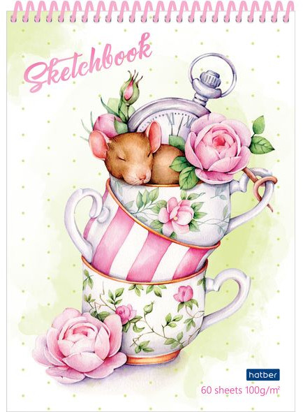 Блокнот | Нежная акварель | Hatber