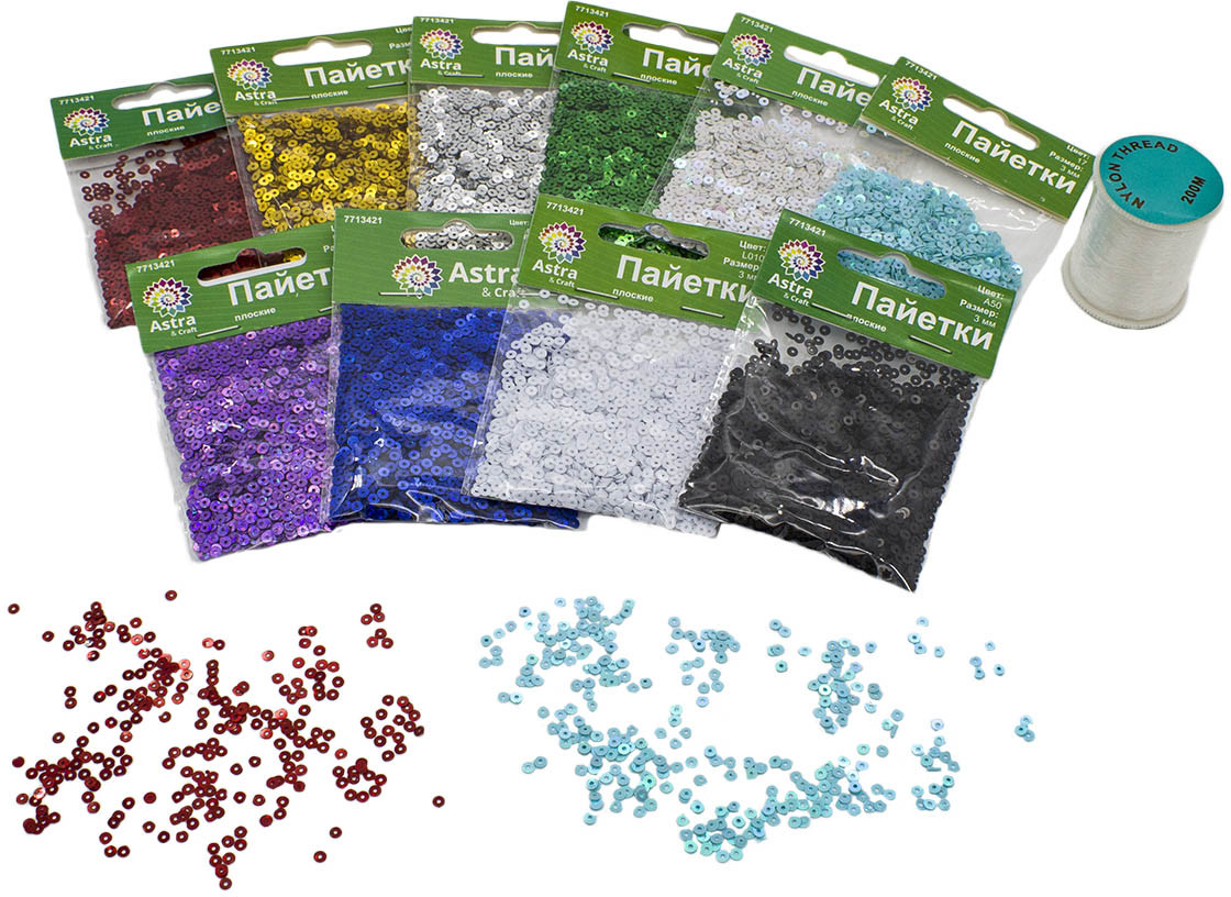 Набор пайеток | Астра