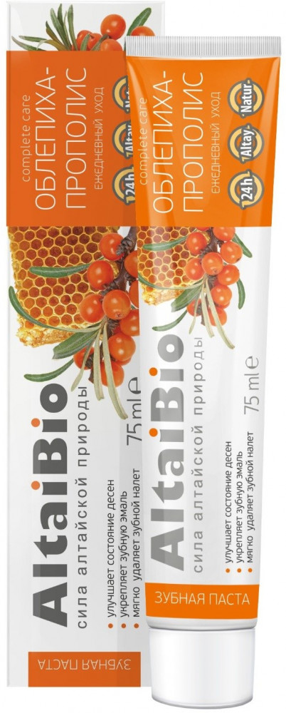 Зубная паста «Облепиха-прополис» | Две линии