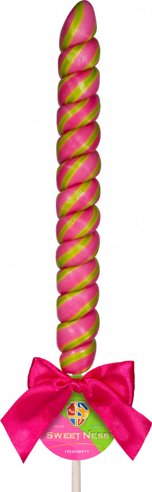 Карамель леденцовая в форме спирали «Грейпфрут» | Sweet Ness