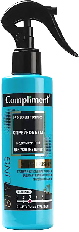 Спрей-объём моделирующий для укладки волос | Pro-Expert Technics | Compliment