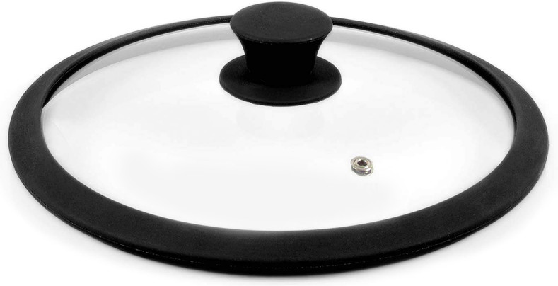 Крышка стеклянная с силиконовым ободом | Appetite