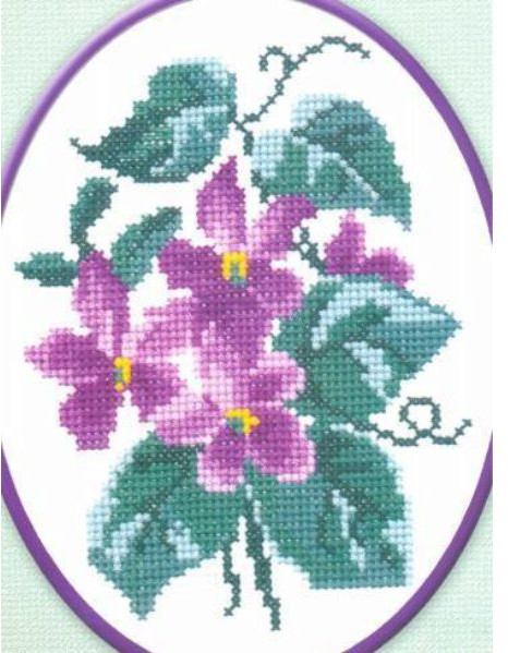 Набор для вышивания «Фиалки» | РС-Студия