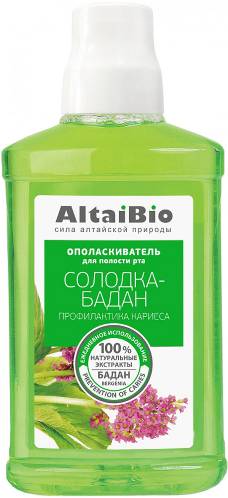 Ополаскиватель для полости рта «Солодка-Бадан» | Две линии