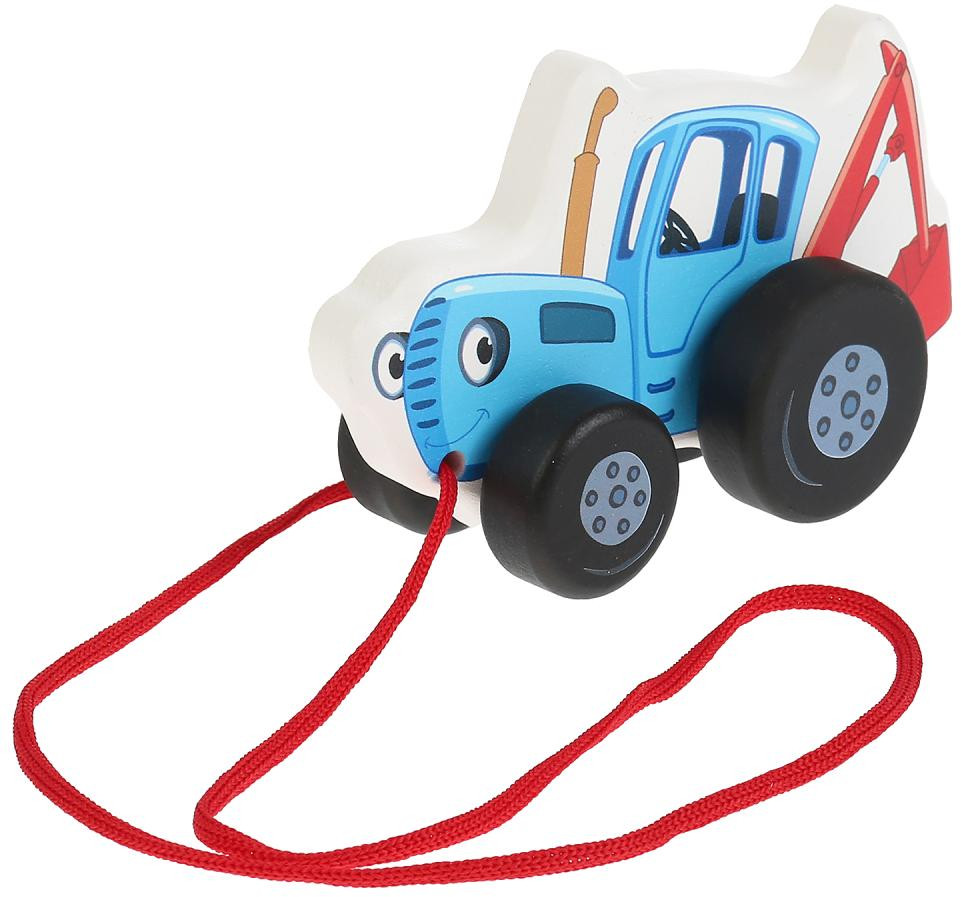 Игрушка-каталка «Синий трактор» | Синий трактор | Буратино