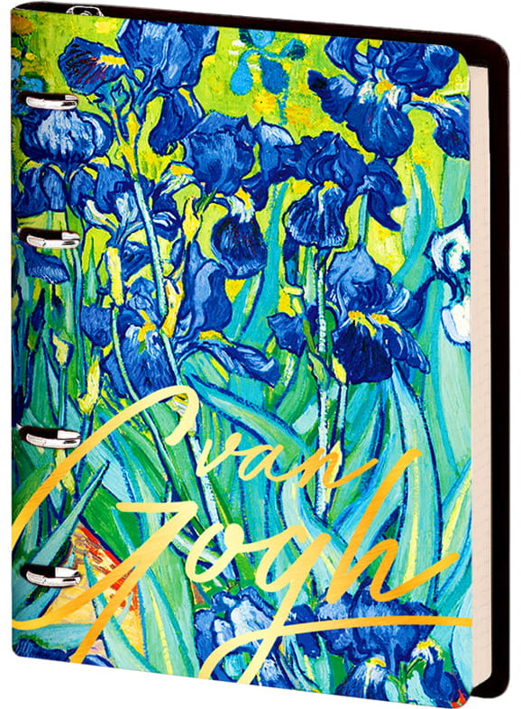 Тетрадь на кольцах «Van Gogh. Irises» | Vision | Greenwich Line