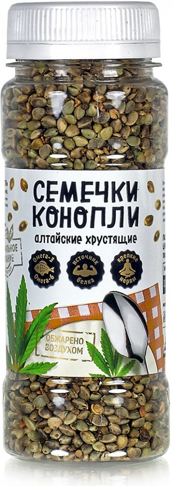 Семечки конопли обжаренные «Алтайские хрустящие» | Алтэя