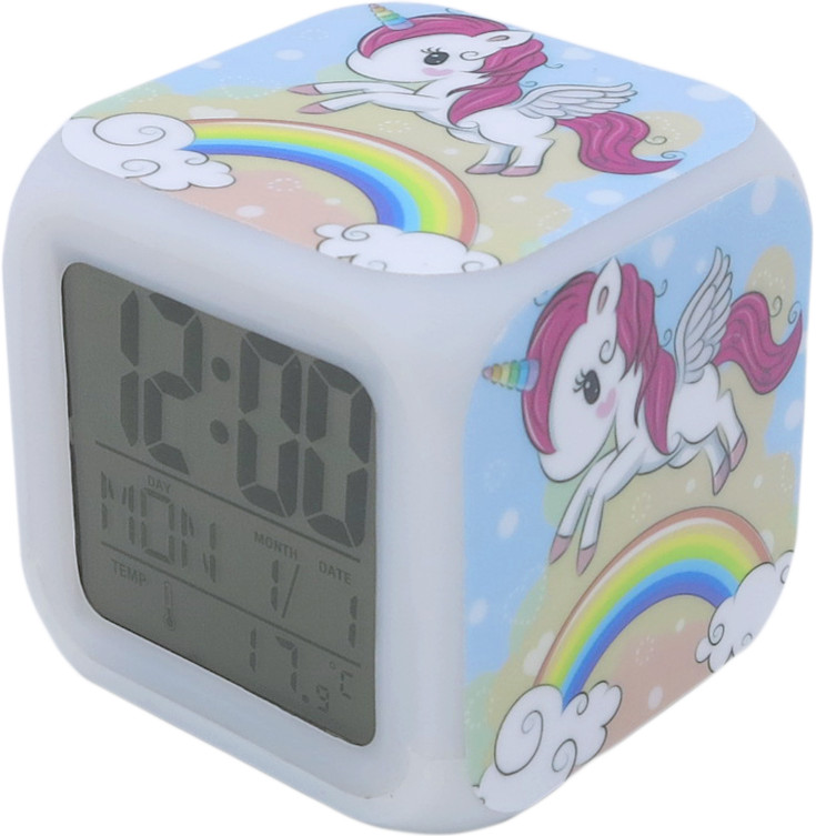 Будильник с подсветкой «Единорог» | Unicorn | МихиМихи