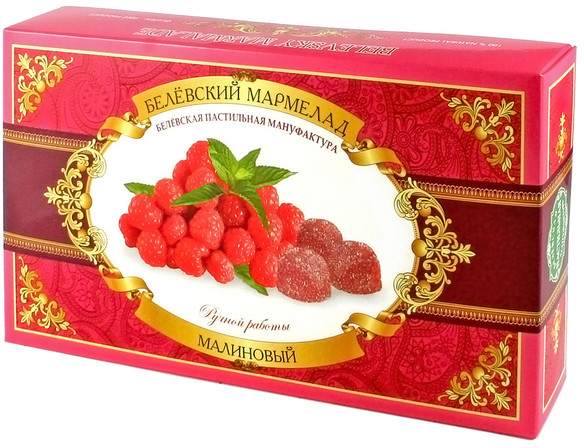 Мармелад малиновый | Белёвская пастильная мануфактура