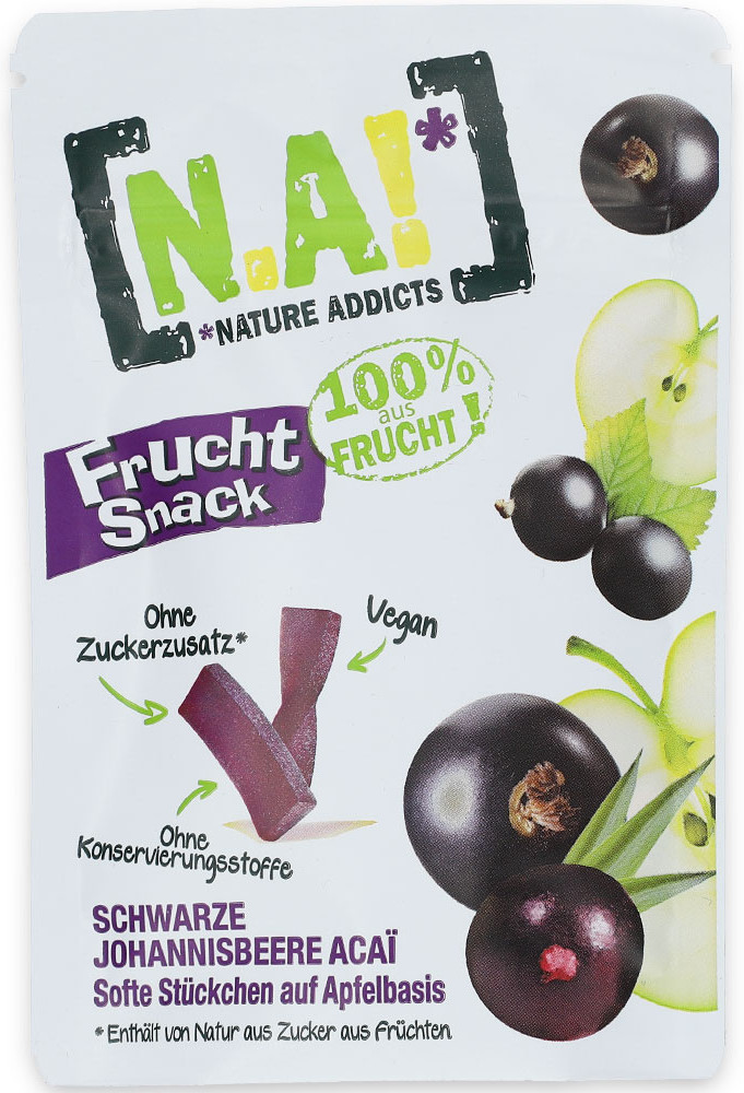 Пастила фруктовая со вкусом черной смородины и ягод асаи | Nature Addicts