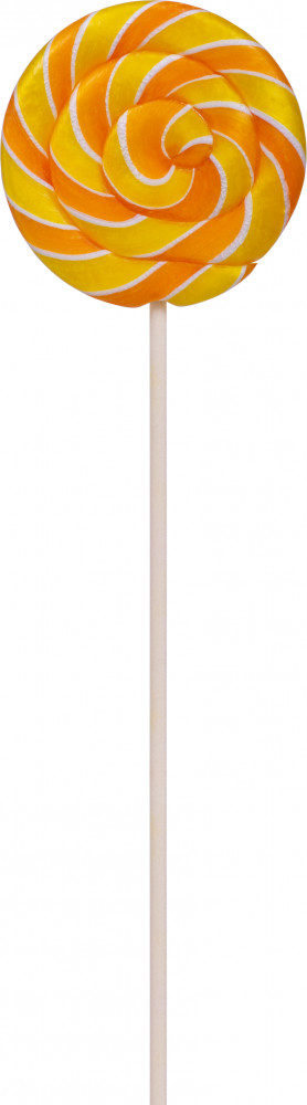 Карамель леденцовая в форме диска «Персик-маракуйя» | Sweet Ness