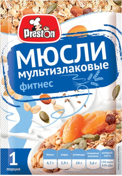 Мюсли мультизлаковые | Preston