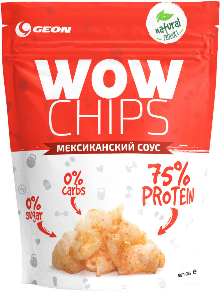 Чипсы протеиновые со вкусом мексиканского соуса | Geon