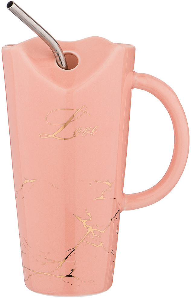 Кружка с металлической трубочкой «Break Time» | Break Time | Lefard