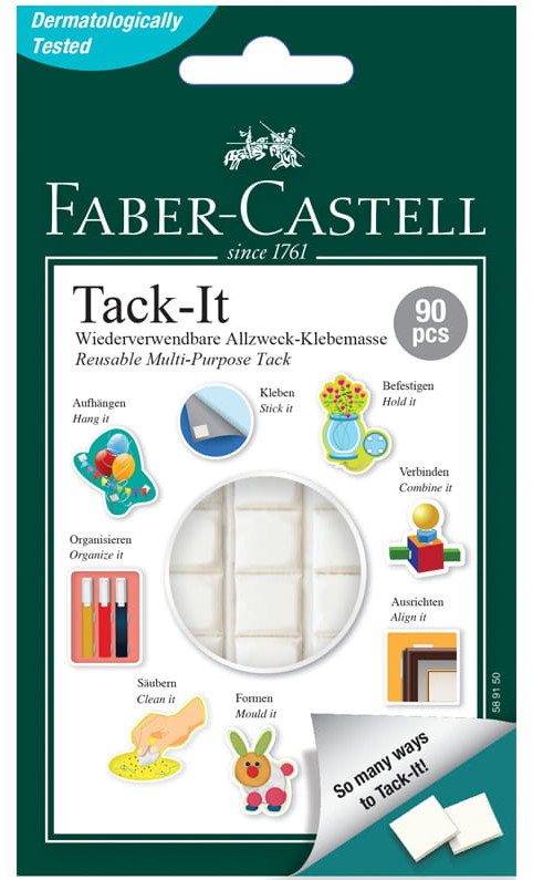 Многоразовые стикеры для приклеивания «Tack-It» | Faber-Castell