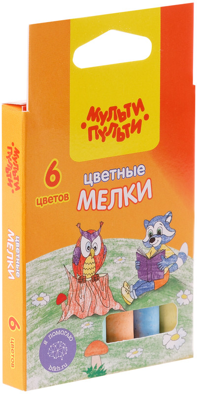 Мелки цветные | Мульти-Пульти