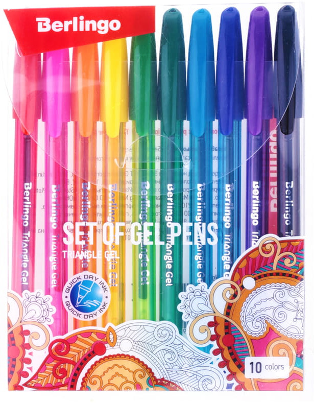 Набор гелевых ручек «Triangle Gel» | Berlingo