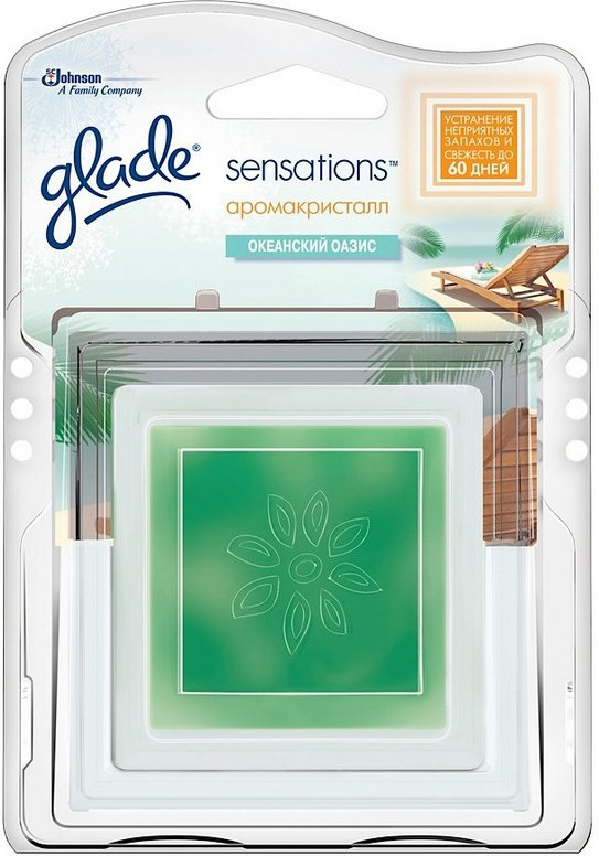 Освежитель воздуха гелевый «Океанский оазис» | Glade