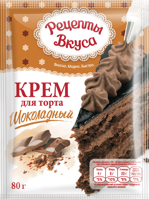 Крем для торта шоколадный | Рецепты Вкуса
