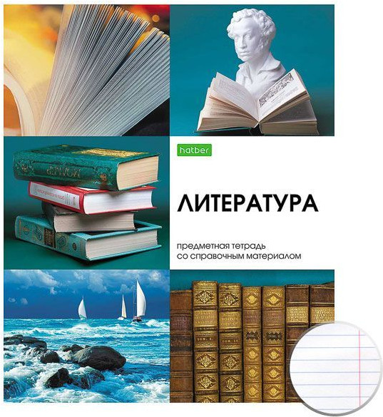 Тетрадь предметная «Литература» | Красота в деталях | BG