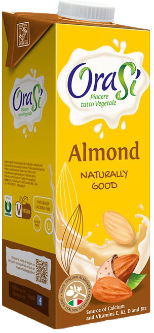 Молоко растительное «Миндальное» | Orasi