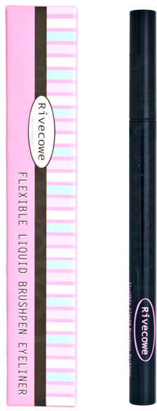 Подводка для глаз водостойкая, оттенок Черный | Rivecowe