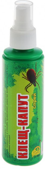 Спрей от клещей «Клещ-капут»