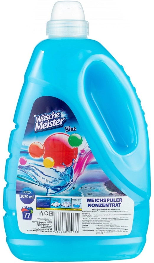 Кондиционер для белья «Blue» | Wasche Meister