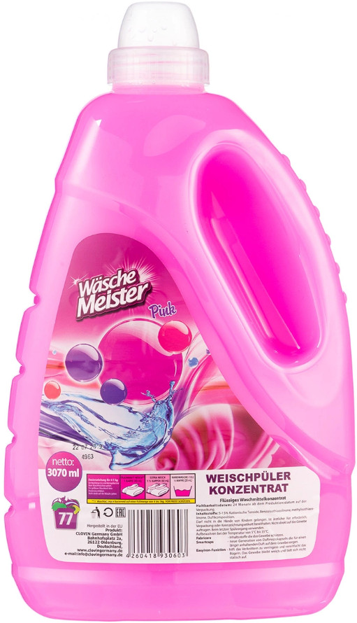Кондиционер для белья «Pink» | Wasche Meister