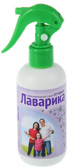 Спрей парфюмерный от мошки и комаров