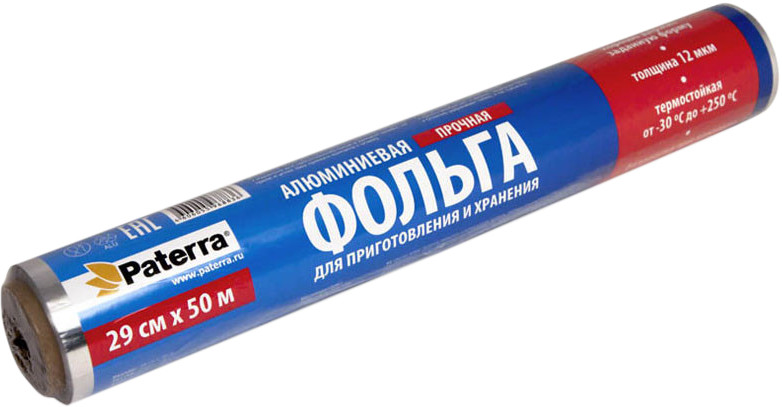 Фольга пищевая «Прочная» | Paterra