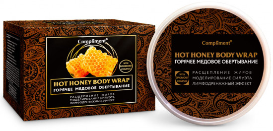 Обертывание для тела горячее медовое