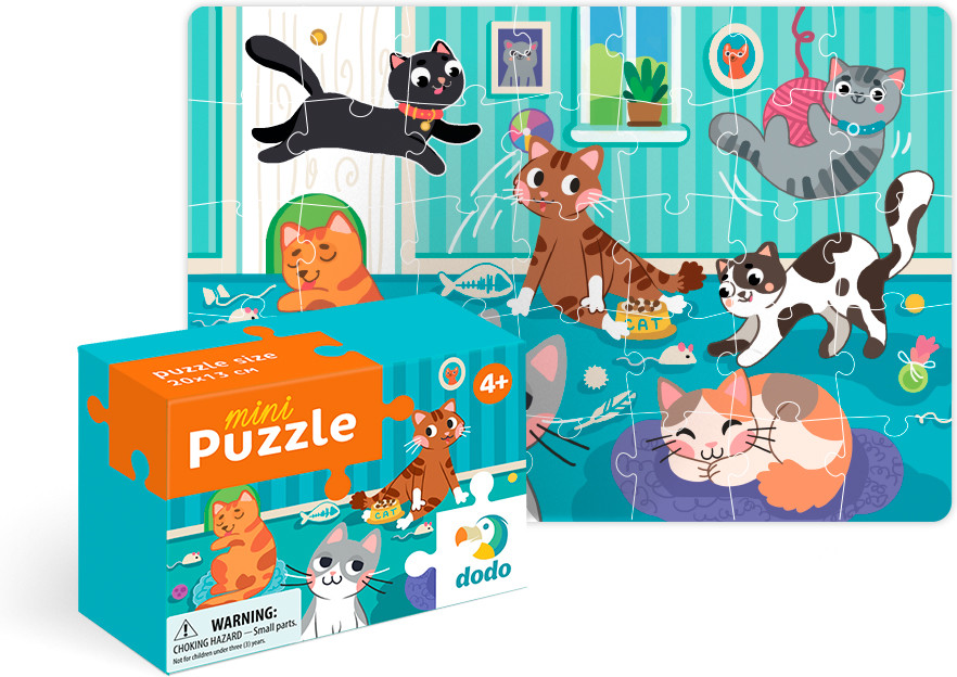 Пазл «Котики» | DoDo