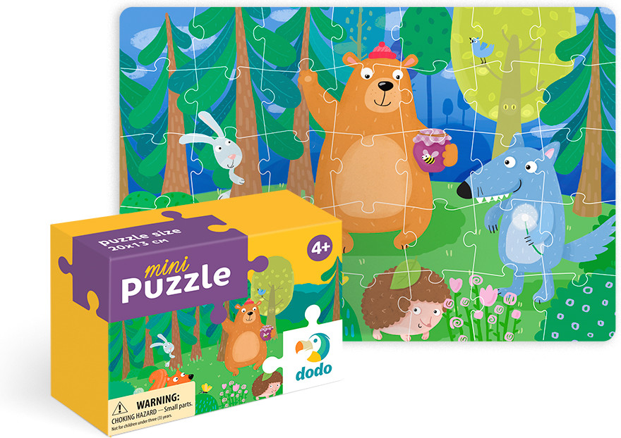 Пазл «Тедди и его друзья» | DoDo