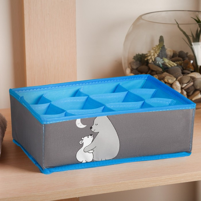 Кофр для хранения | Медведи | Textura